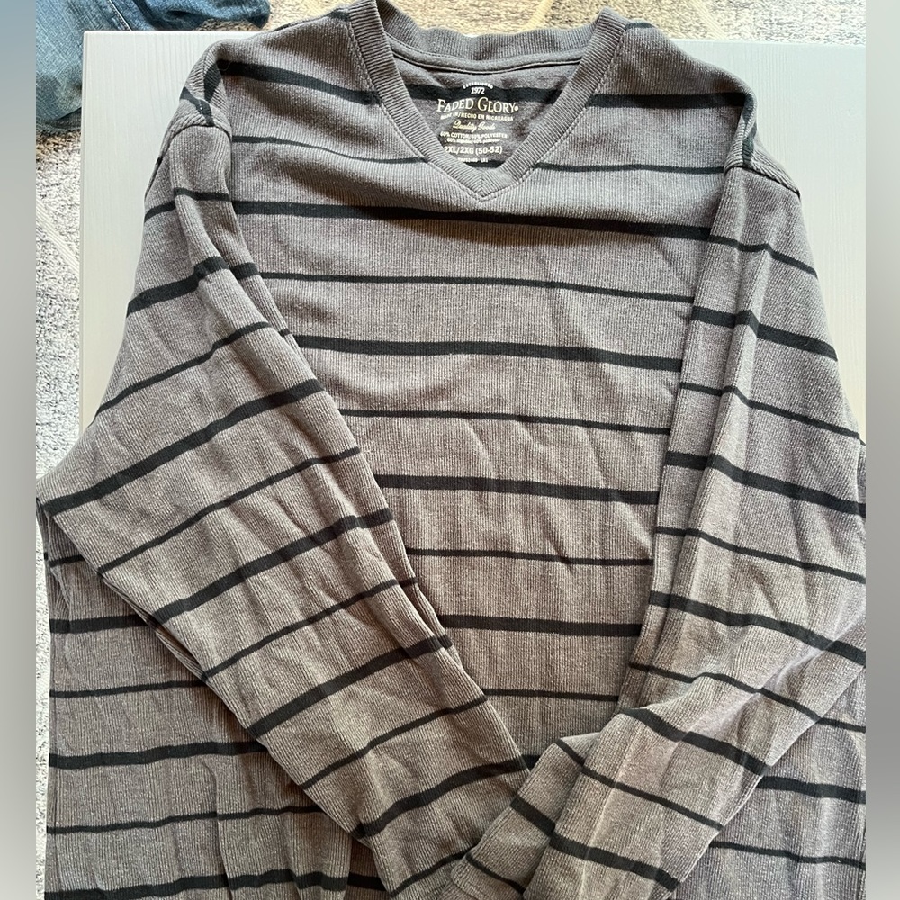 Faded Glory Striped Sweater